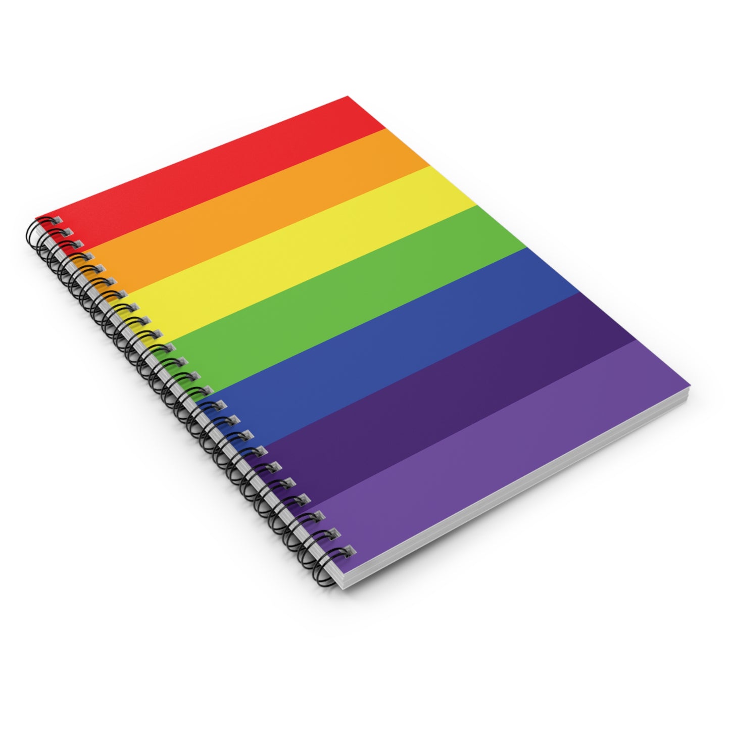 Rainbow Pride: Spiral Notebook - Log Books - Journals - Diaries - and More Custom Printed by TheGlassyLass