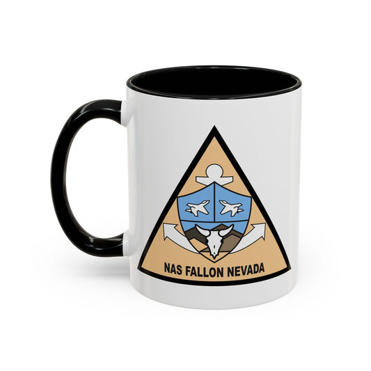 Naval Air Station Fallon Coffee Mug - Wrap Print Black Accent Ceramic 11oz - by TheGlassyLass.com