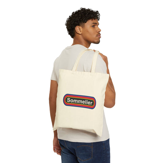 Sommelier Tote Bag - Heavyweight 100% Cotton Canvas by TheGlassyLass.com