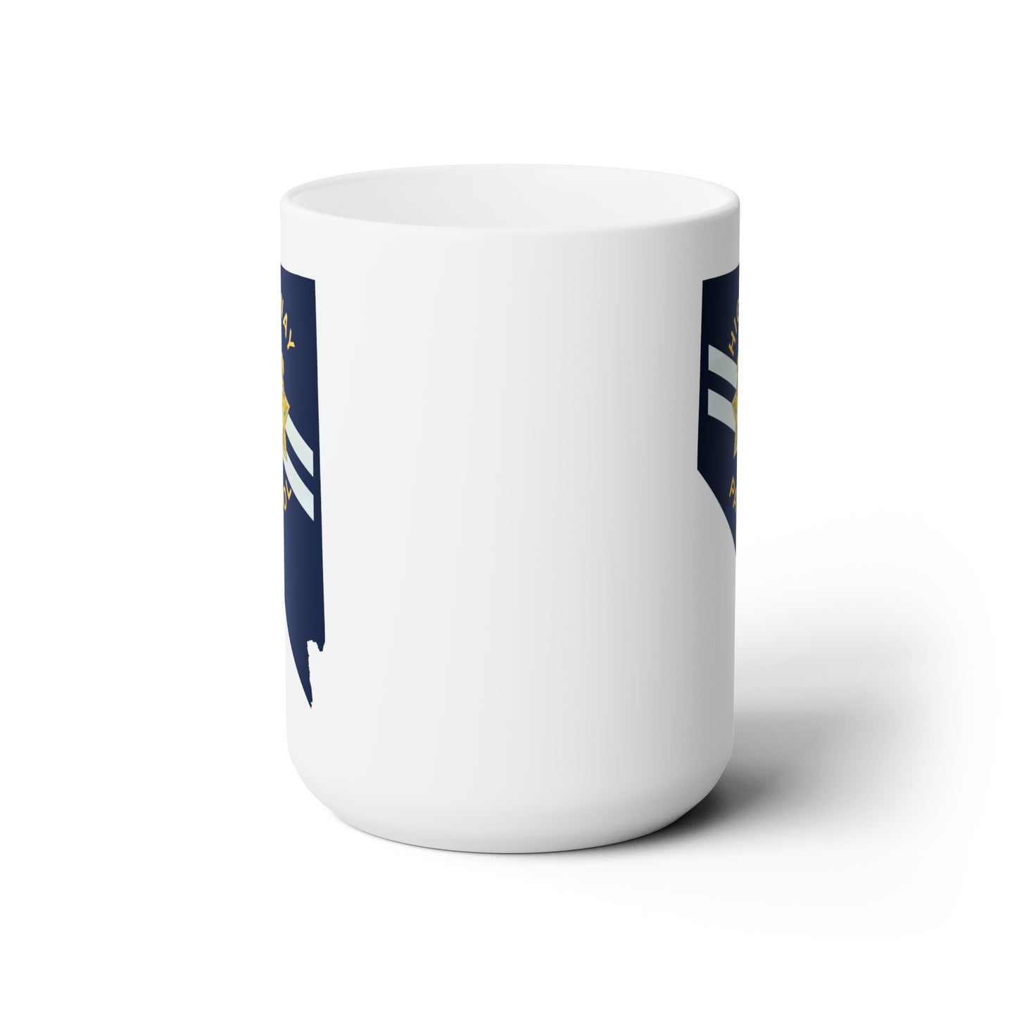 Nevada Highway Patrol Coffee Mug - Double Sided White Ceramic 15oz by TheGlassyLass.com