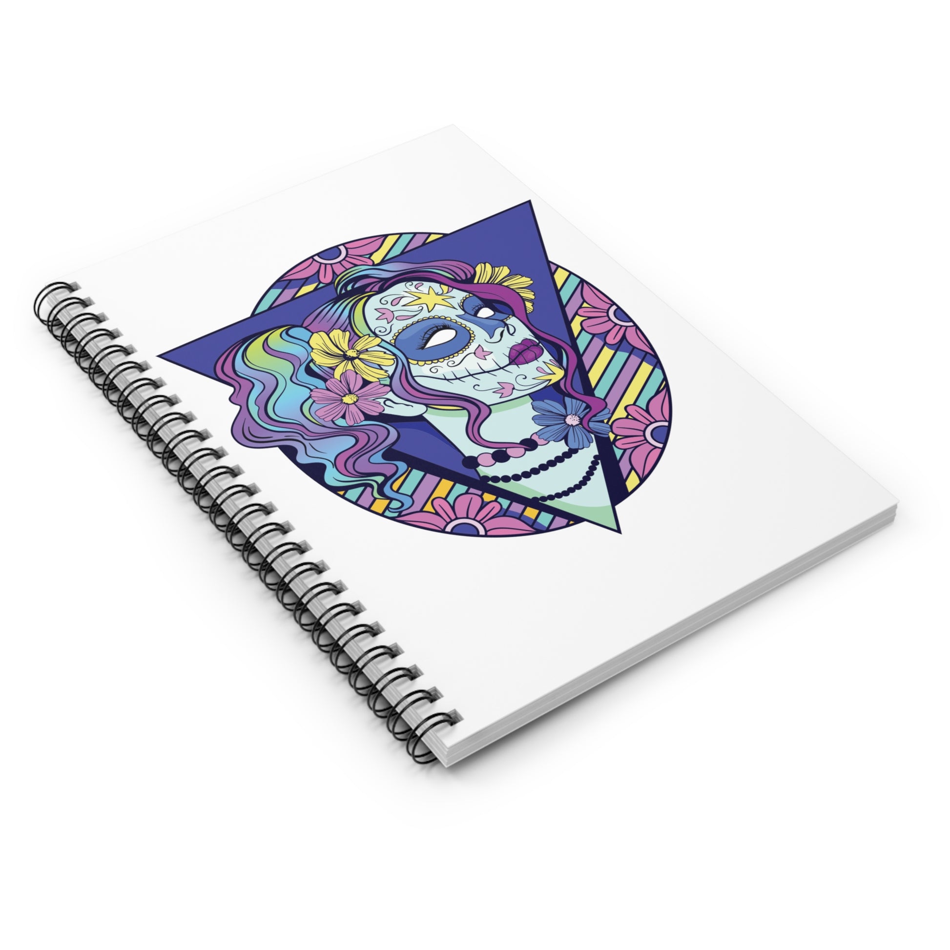 Candy Skull: Spiral Notebook - Log Books - Journals - Diaries - and More Custom Printed by TheGlassyLass
