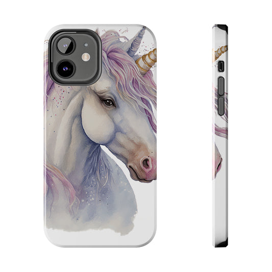 Unicorn Spirit Guide: iPhone Tough Case Design - Wireless Charging - Superior Protection - Original Designs by TheGlassyLass.com