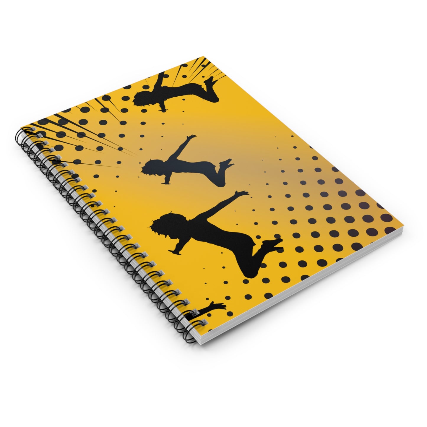 Might as Well Jump: Spiral Notebook - Log Books - Journals - Diaries - and More Custom Printed by TheGlassyLass