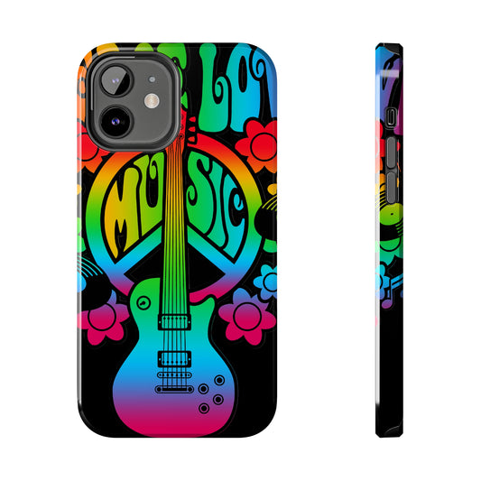 Peace Love and Music: iPhone Tough Case Design - Wireless Charging - Superior Protection - Original Designs by TheGlassyLass.com