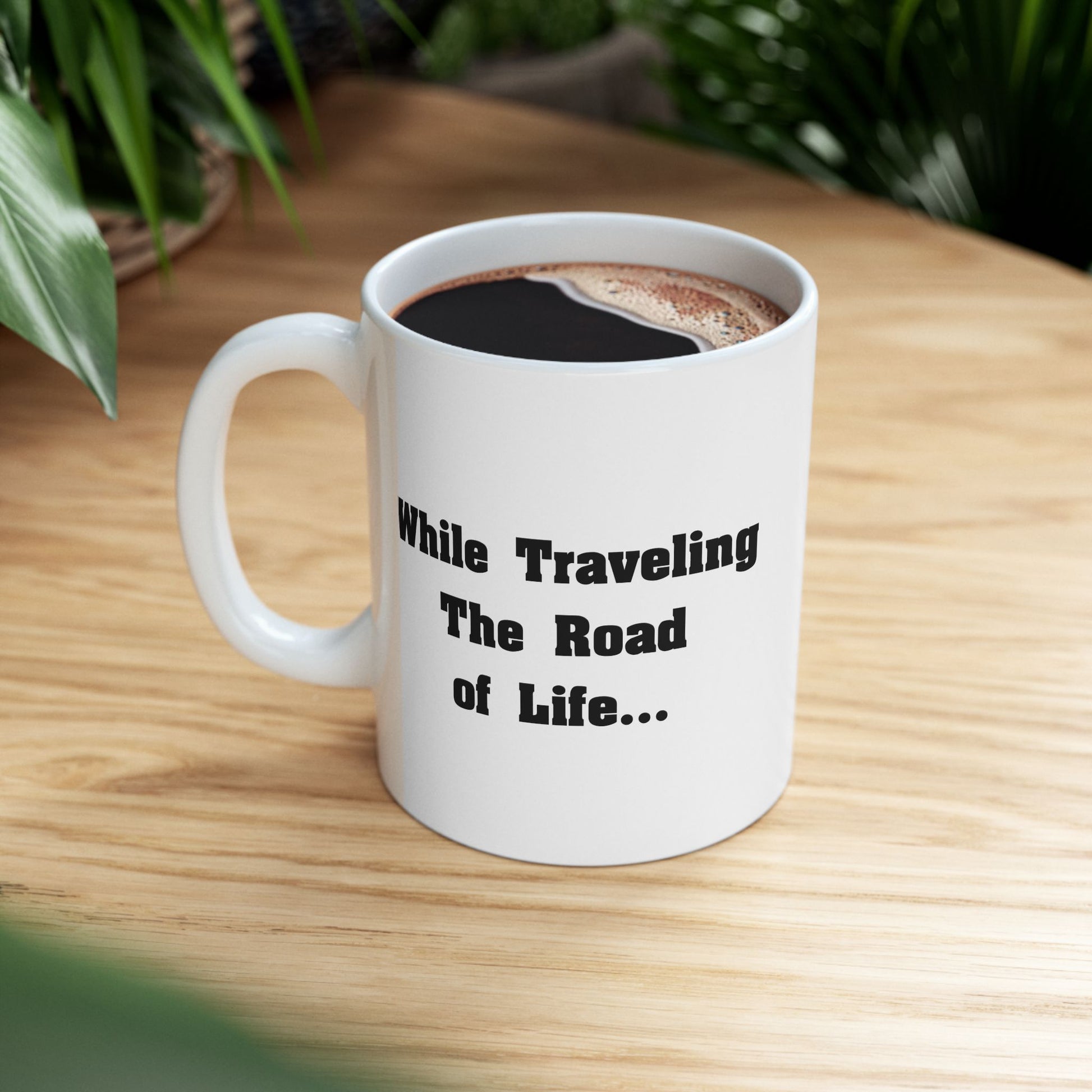 Never Go Full Retard Coffee Mug - Double Sided White Ceramic 11oz by TheGlassyLass.com