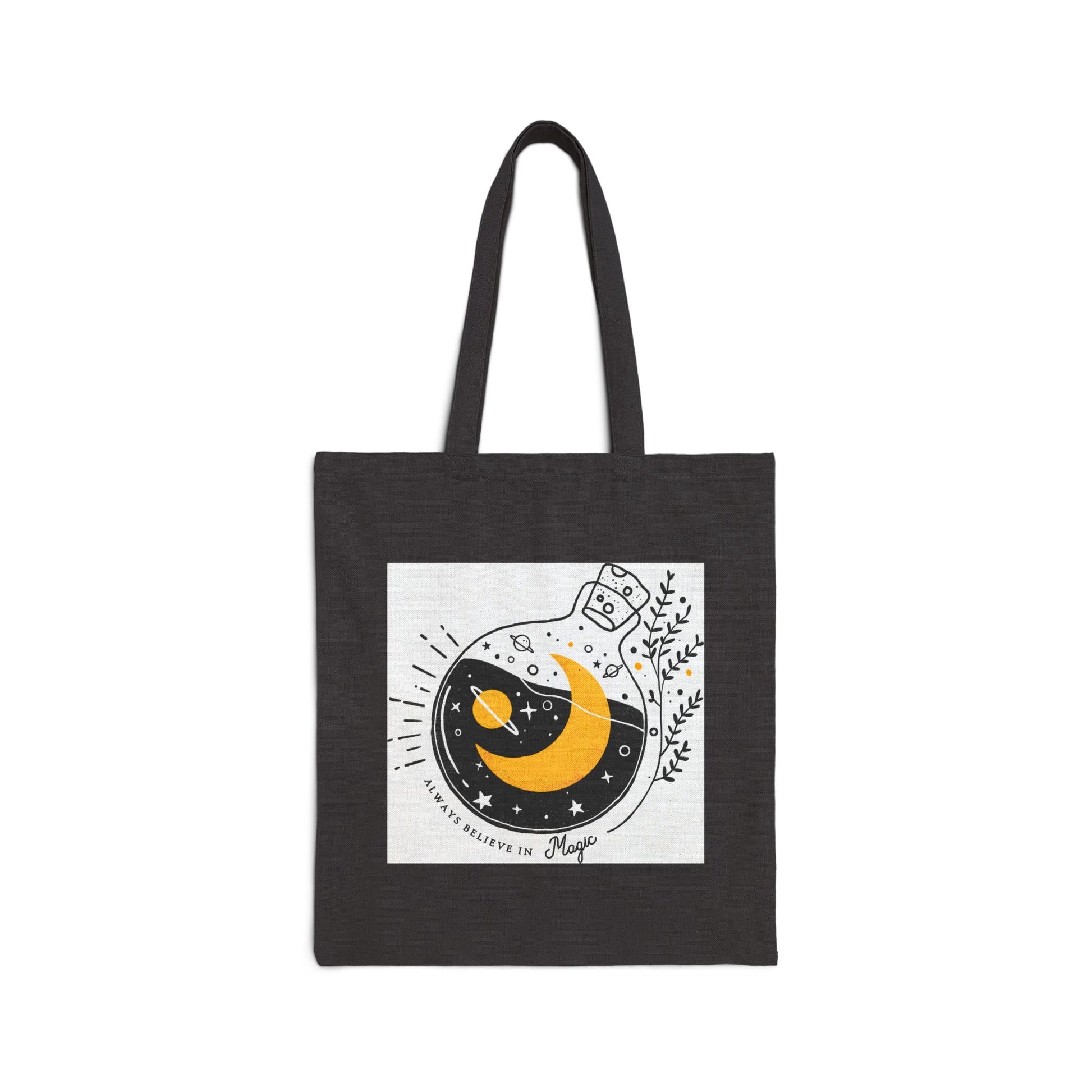 Believe in Magic Logo Tote Bag - Heavyweight 100% Cotton Canvas by TheGlassyLass.com