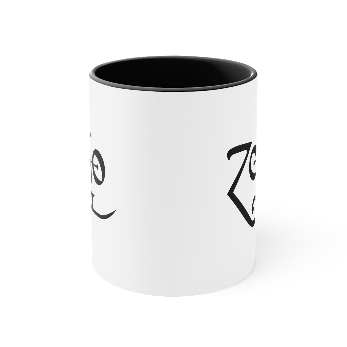 Jimmy Page ZOSO Led Zeppelin IV Coffee Mug - Double Sided Black Accent White Ceramic 11oz by TheGlassyLass