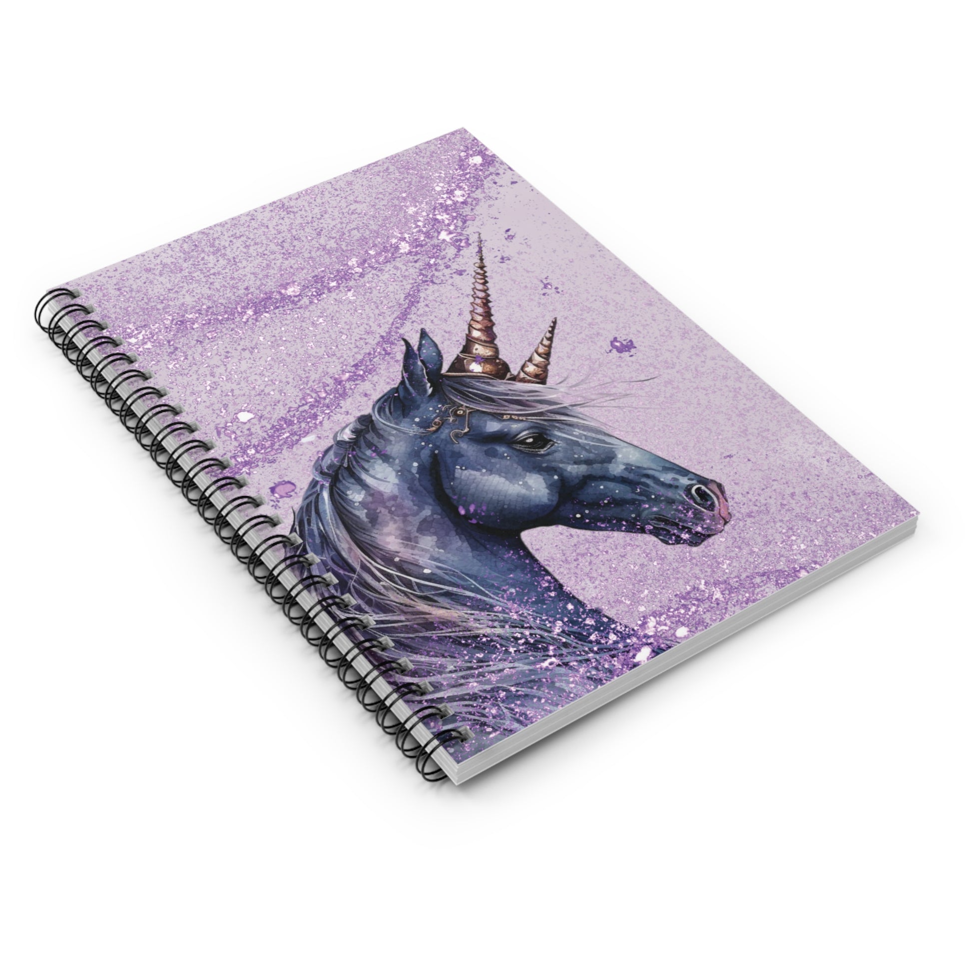 Magic Happens Here: Spiral Notebook - Log Books - Journals - Diaries - and More Custom Printed by TheGlassyLass