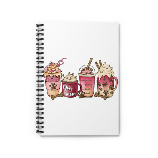 Dog Mom: Spiral Notebook - Log Books - Journals - Diaries - and More Custom Printed by TheGlassyLass