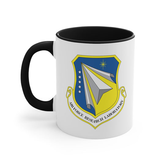 Air Force Research Laboratory - Double Sided Black Accent White Ceramic Coffee Mug 11oz by TheGlassyLass.com