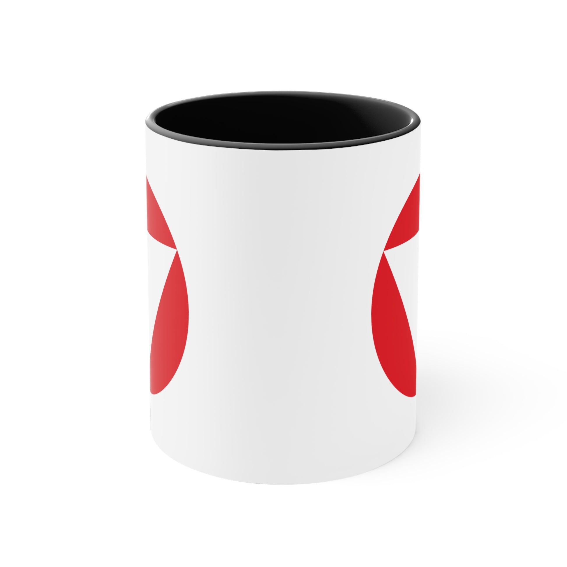 Austrian Air Force Roundel Coffee Mug - Double Sided Black Accent Ceramic 11oz - by TheGlassyLass.com