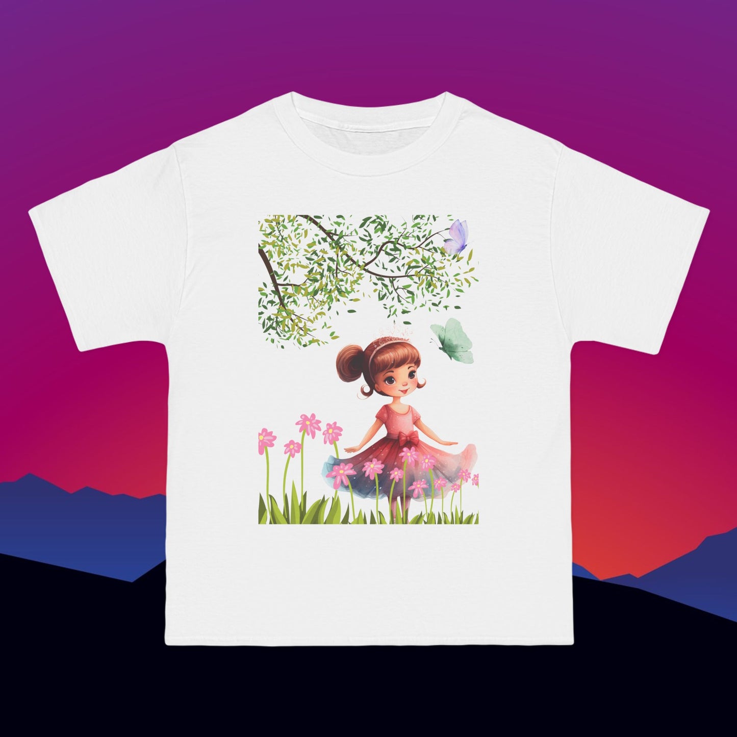 Dance of Spring T-Shirt: (Hanes Beefy-T 100% Preshrunk Cotton) Custom Printed by TheGlassyLass.com