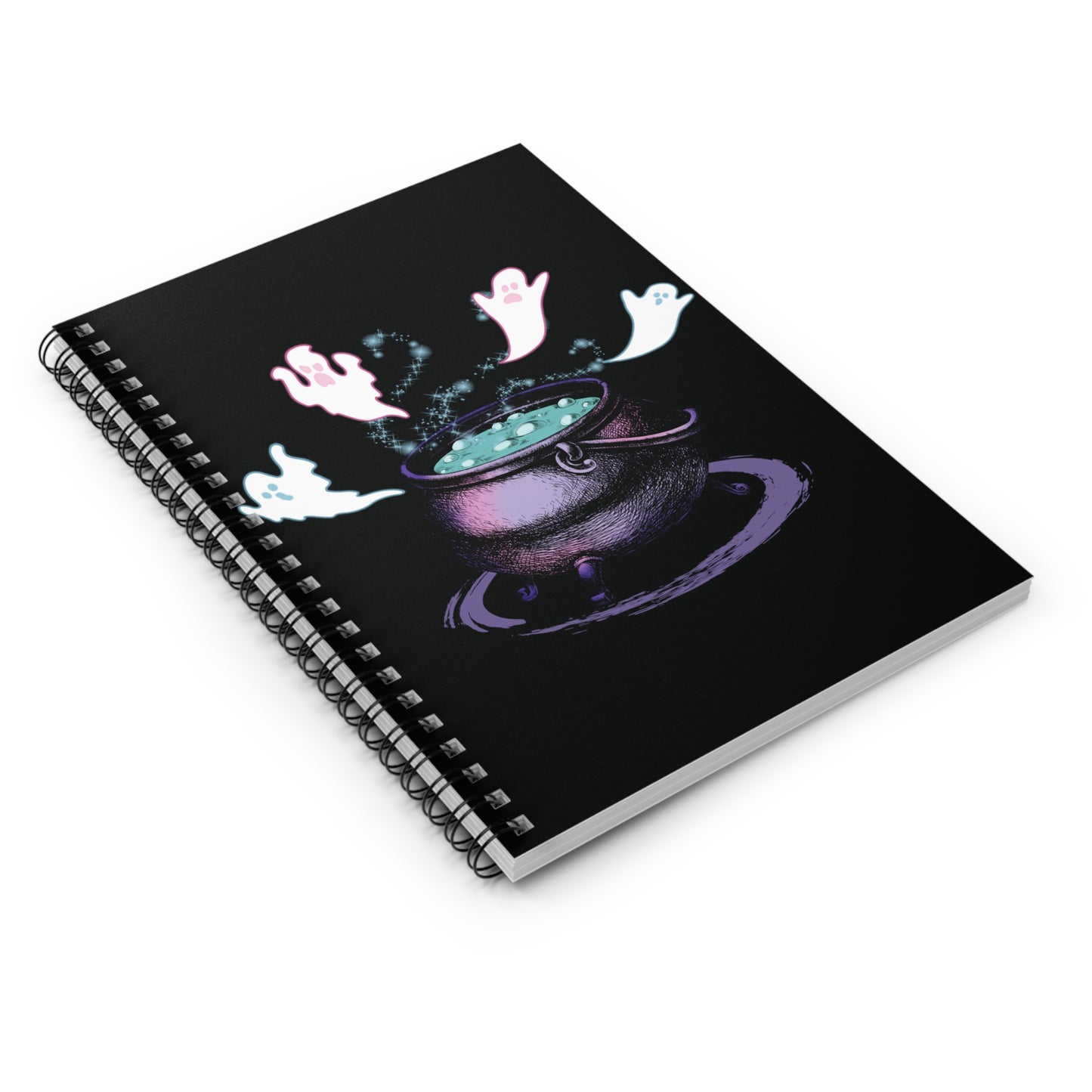 Ghostly Brew Spellbook: Spiral Notebook - Log Books - Journals - Diaries - and More Custom Printed by TheGlassyLass