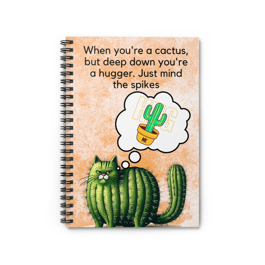Hug Me: Spiral Notebook - Log Books - Journals - Diaries - and More Custom Printed by TheGlassyLass