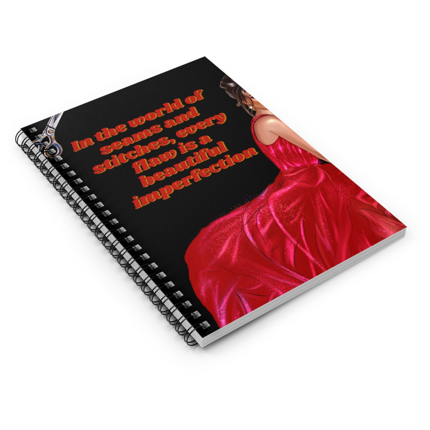 Perfectly Imperfect: Spiral Notebook - Log Books - Journals - Diaries - and More Custom Printed by TheGlassyLass