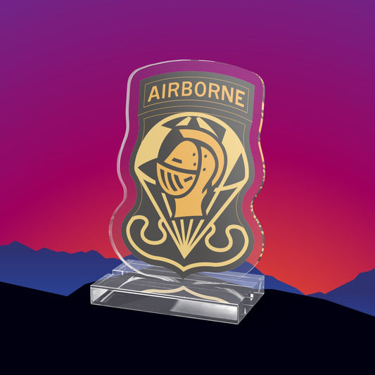 Army Golden Knights Acrylic Standee by TheGlassyLass.com
