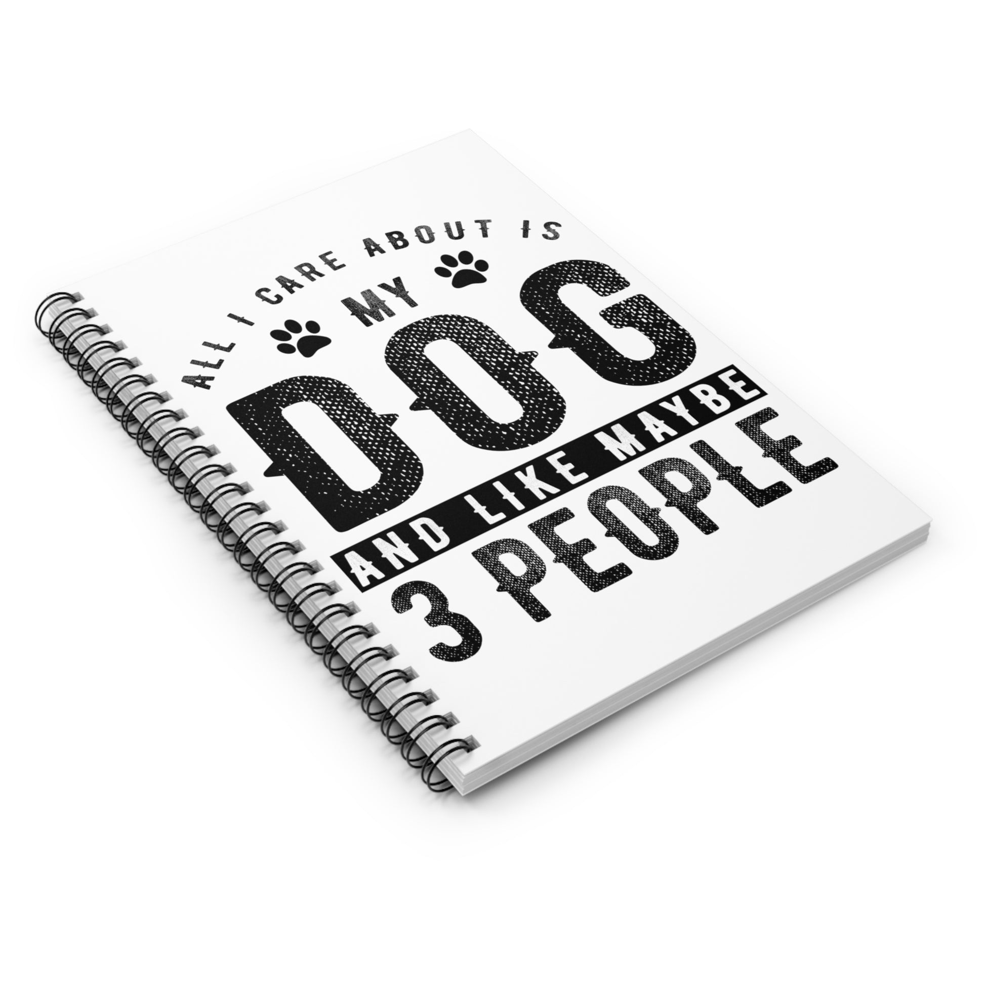 I Like My Dog: Spiral Notebook - Log Books - Journals - Diaries - and More Custom Printed by TheGlassyLass