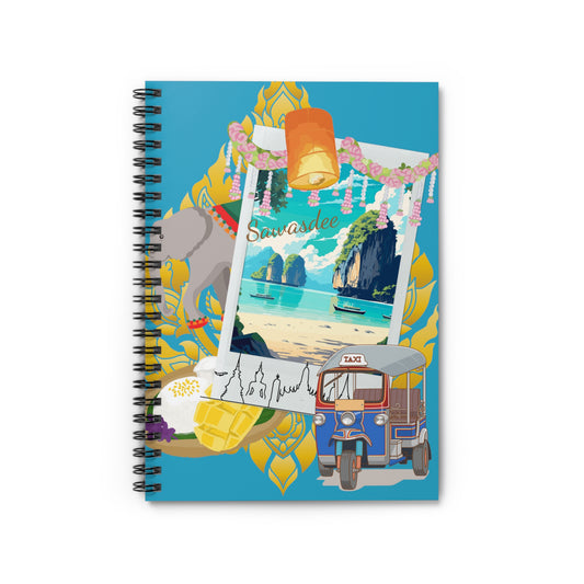 Sawasdee Phuket: Spiral Notebook - Log Books - Journals - Diaries - and More Custom Printed by TheGlassyLass.com