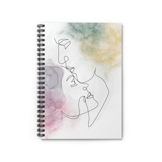 Lover's Kiss: Spiral Notebook - Log Books - Journals - Diaries - and More Custom Printed by TheGlassyLass