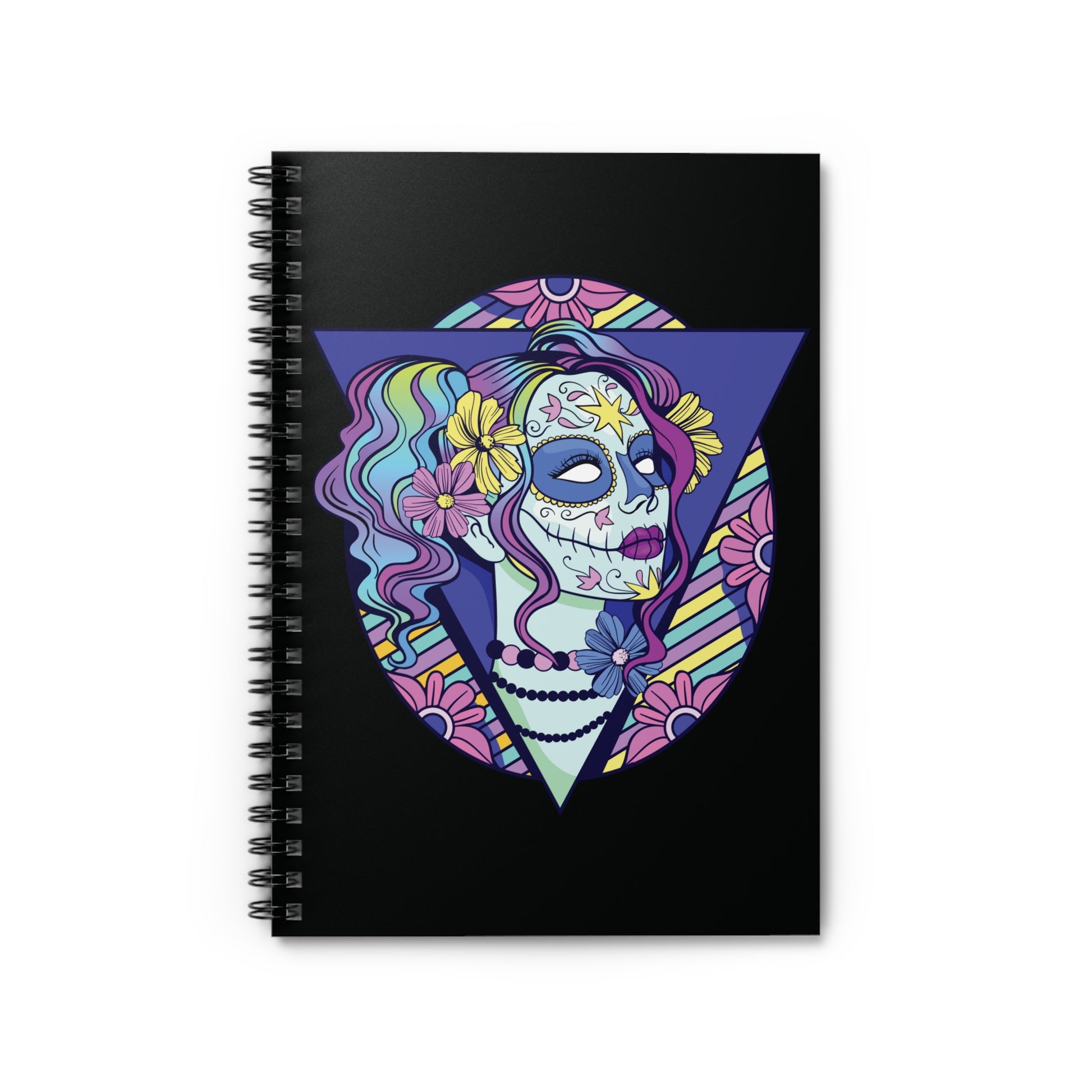 Black Candy Skull: Spiral Notebook - Log Books - Journals - Diaries - and More Custom Printed by TheGlassyLass