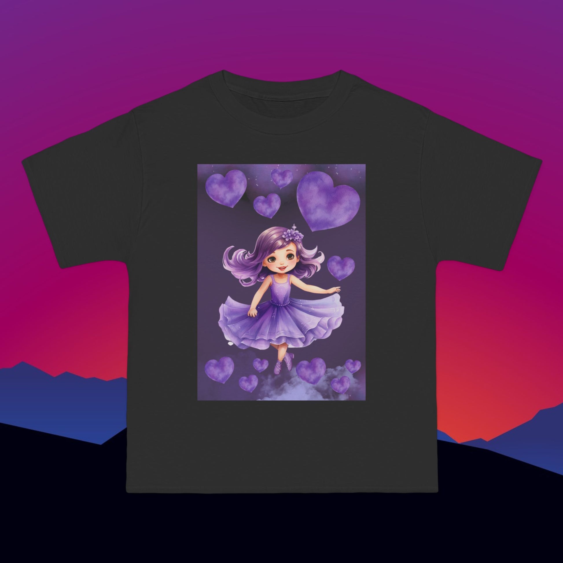 Sugar Plum Dance T-Shirt: (Hanes Beefy-T 100% Preshrunk Cotton) Custom Printed by TheGlassyLass.com