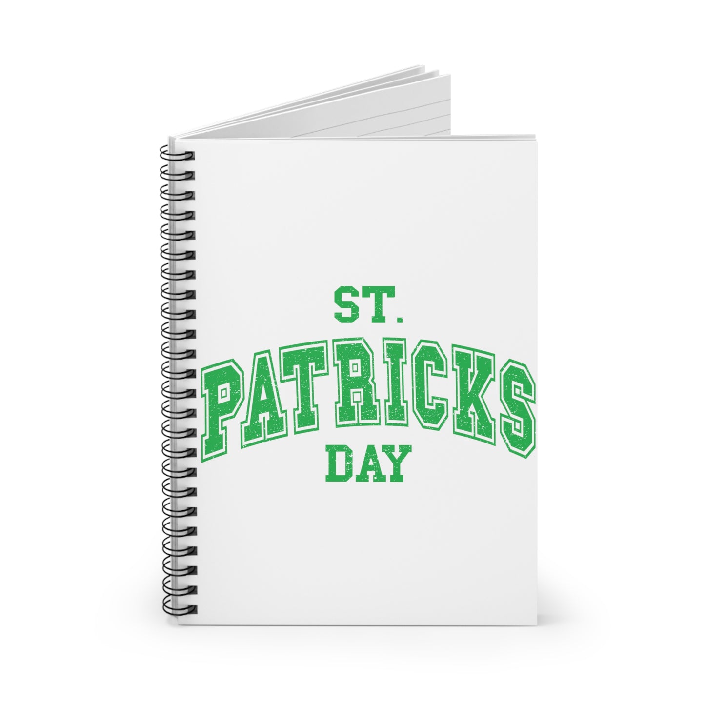 St. Patrick's Day: Spiral Notebook - Log Books - Journals - Diaries - and More Custom Printed by TheGlassyLass.com