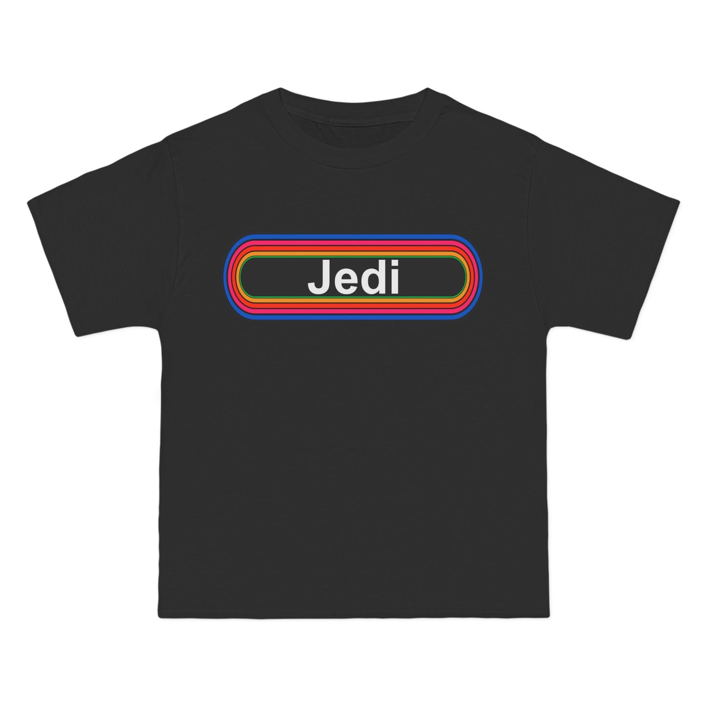 Star Wars Jedi T-Shirt: (Hanes Beefy-T 100% Preshrunk Cotton Custom Printed by TheGlassyLass.com