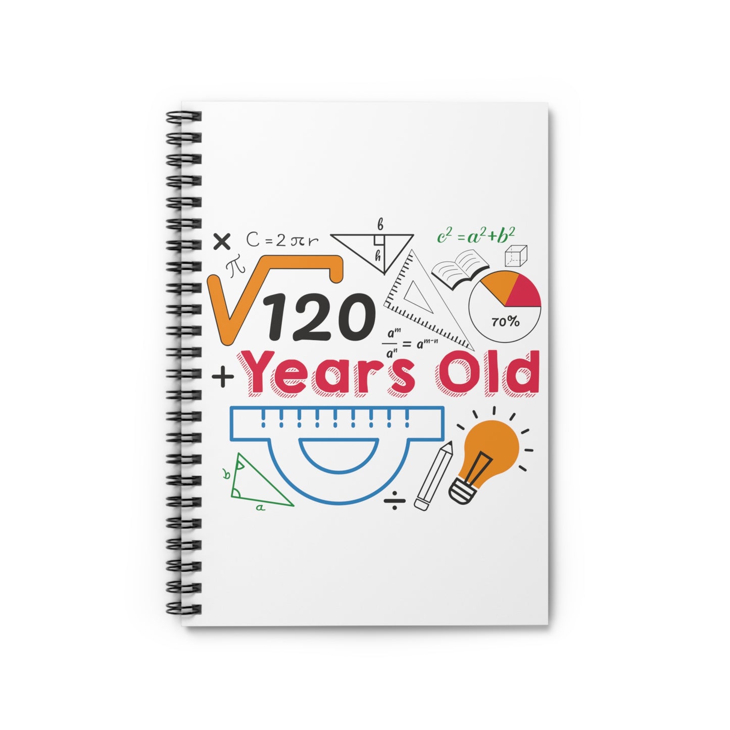 Birthday Formula: Spiral Notebook - Log Books - Journals - Diaries - and More Custom Printed by TheGlassyLass