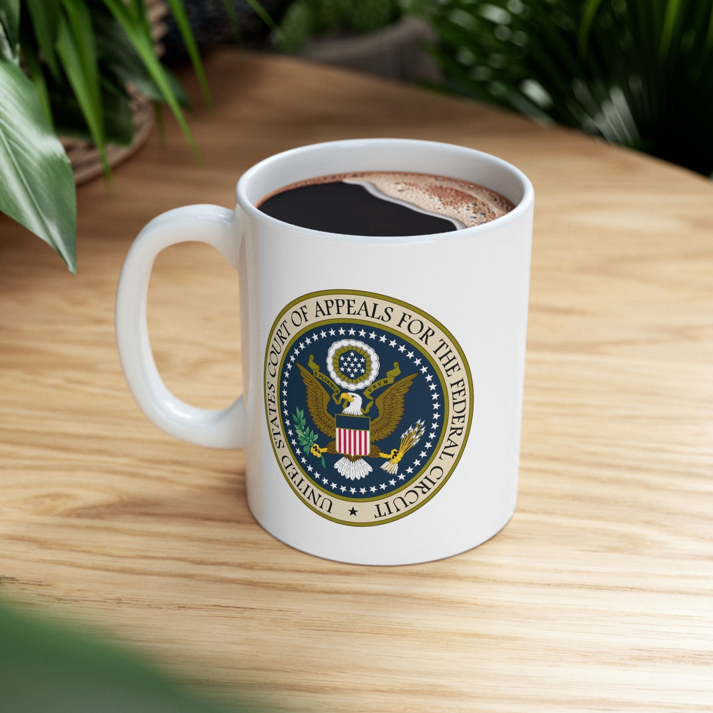 US Court of Appeals Coffee Mug - Double Sided White Ceramic 11oz by TheGlassyLass.com