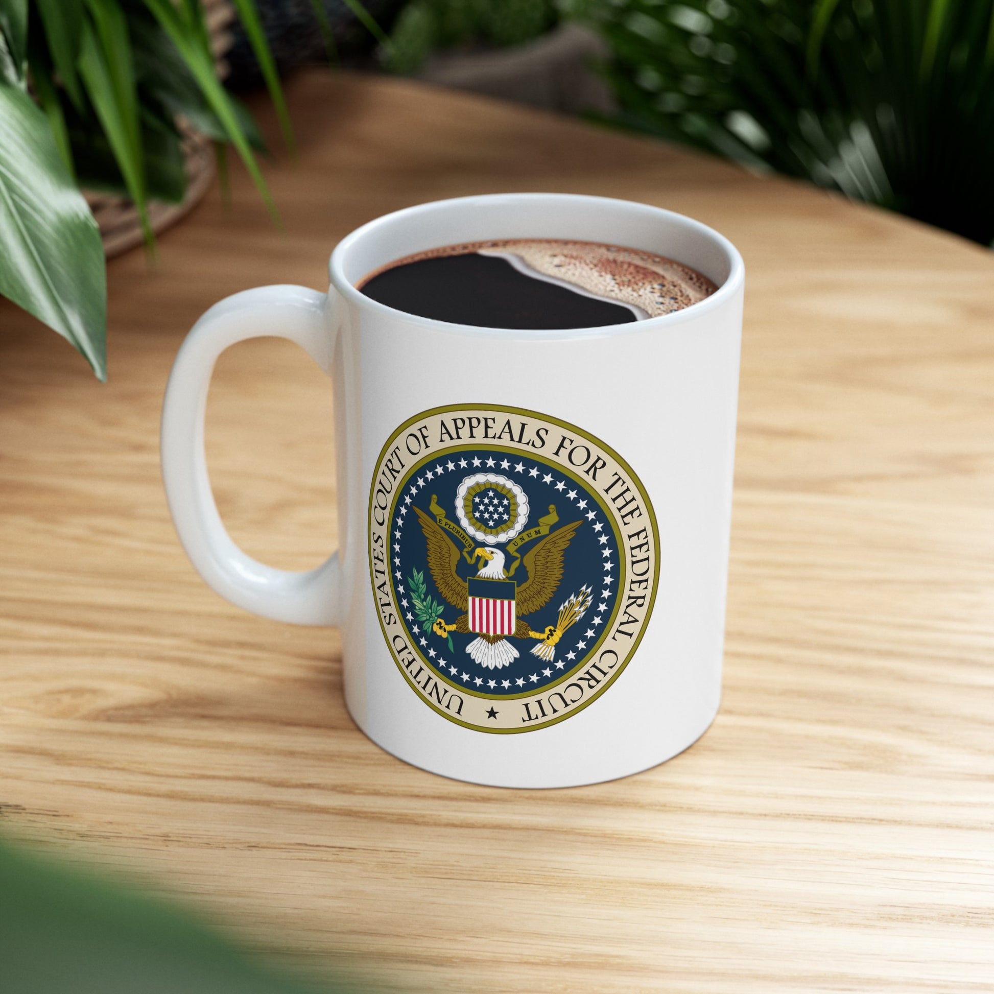 US Court of Appeals Coffee Mug - Double Sided White Ceramic 11oz by TheGlassyLass.com