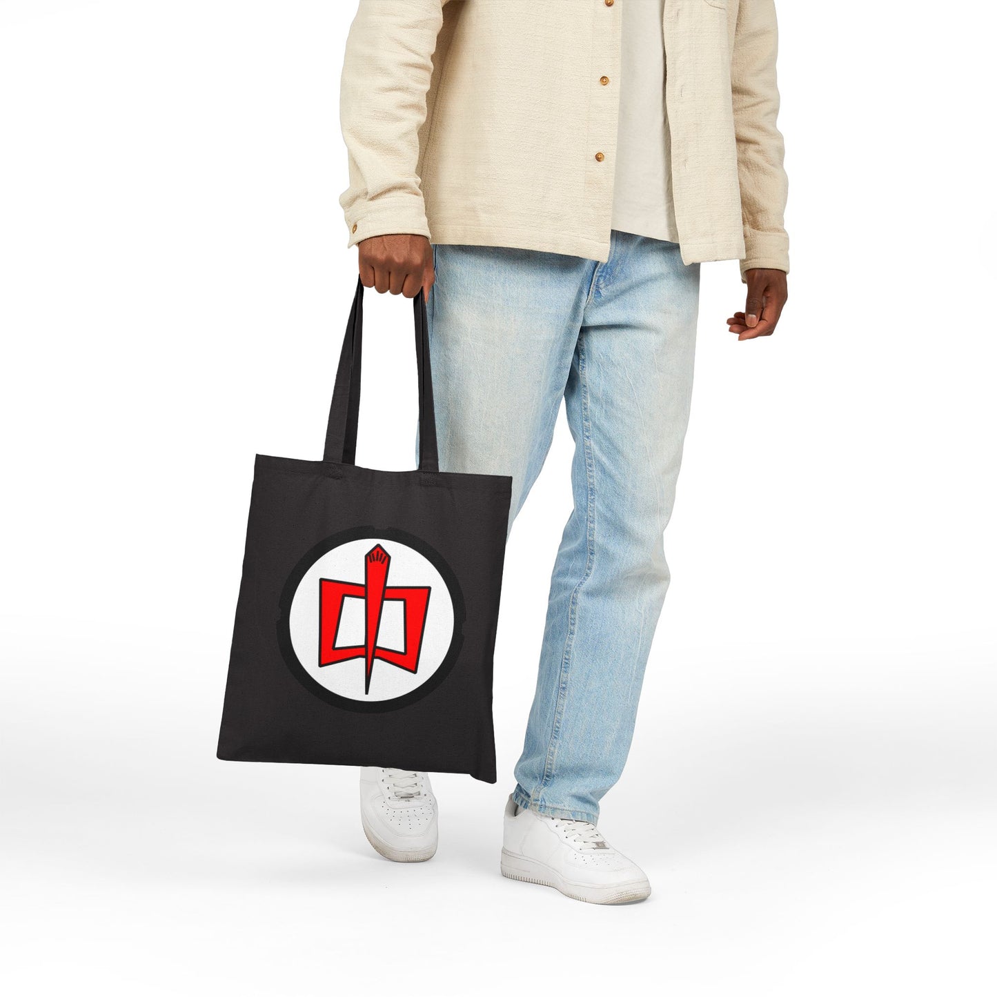 Greatest American Hero Logo Tote Bag - Heavyweight 100% Cotton Canvas by TheGlassyLass.com