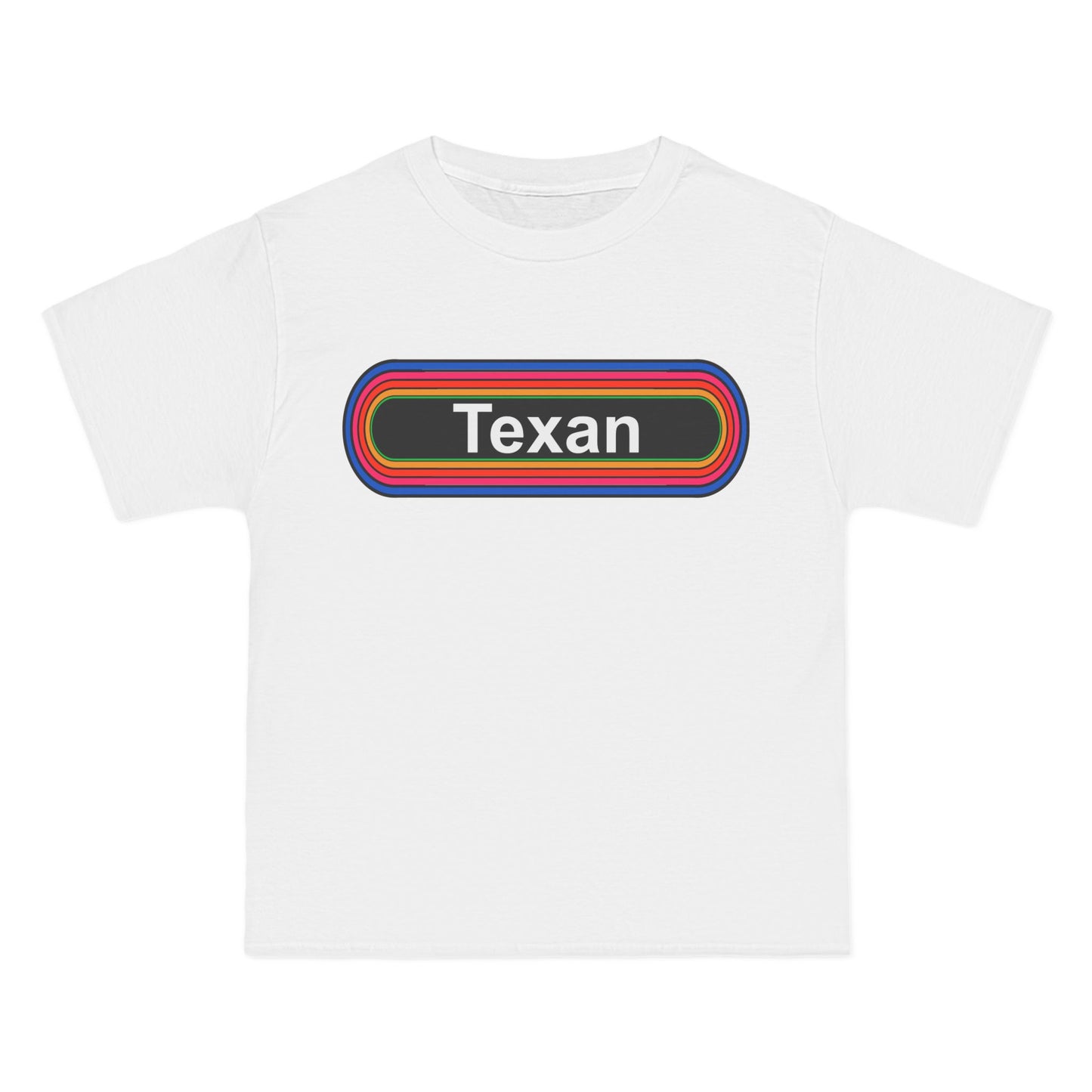 Texan T-Shirt: (Hanes Beefy-T 100% Preshrunk Cotton Custom Printed by TheGlassyLass.com