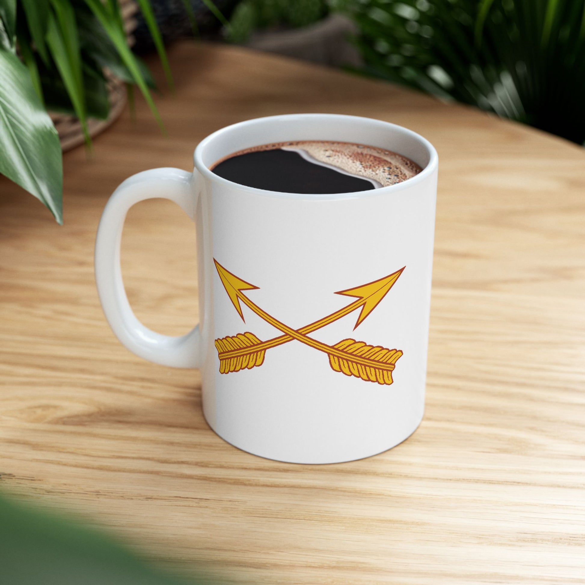 US Army Special Forces Coffee Mug - Double Sided White Ceramic 11oz by TheGlassyLass.com