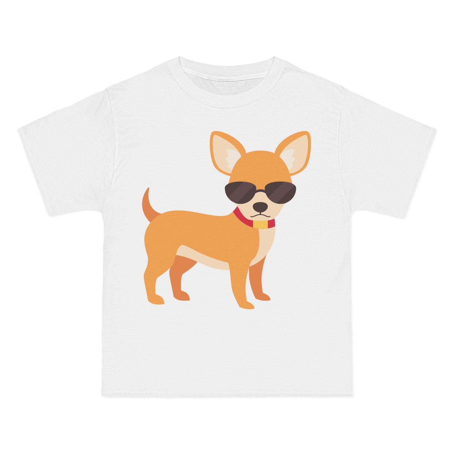 Chihuahua Cool T-Shirt: (Hanes Beefy-T 100% Preshrunk Cotton Custom Printed by TheGlassyLass.com