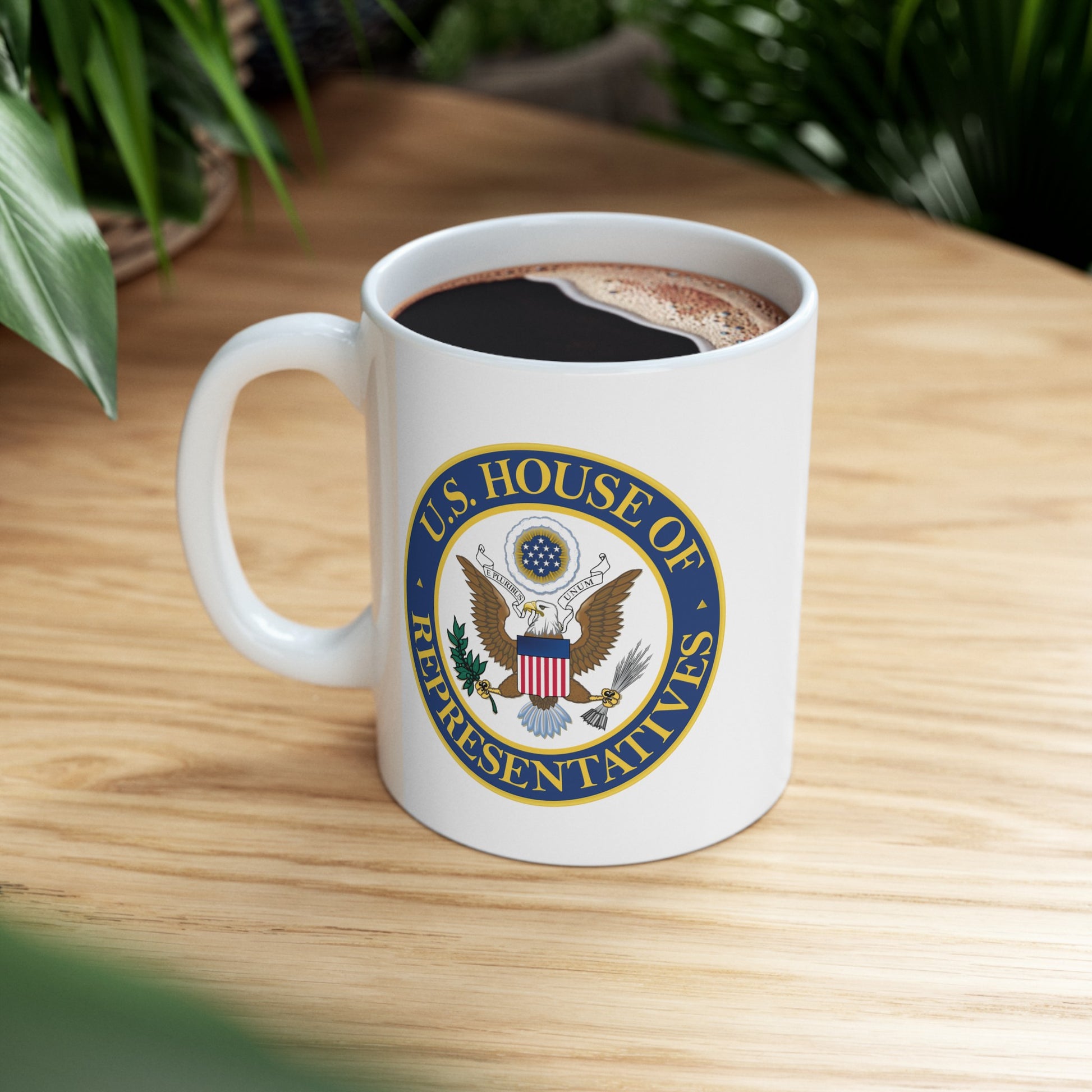 US House of Representatives Coffee Mug - Double Sided White Ceramic 11oz by TheGlassyLass.com