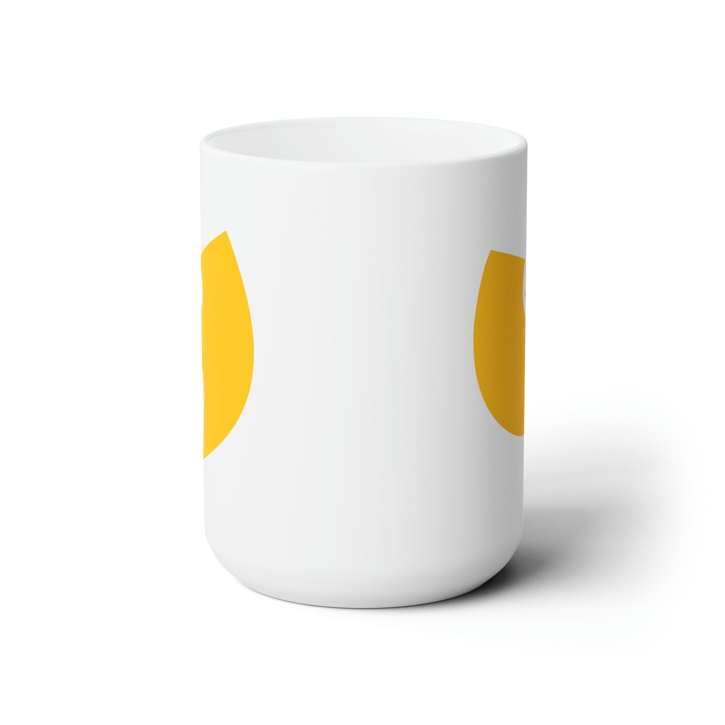 Wu-Tang Yellow Coffee Mug - Double Sided White Ceramic 15oz by TheGlassyLass