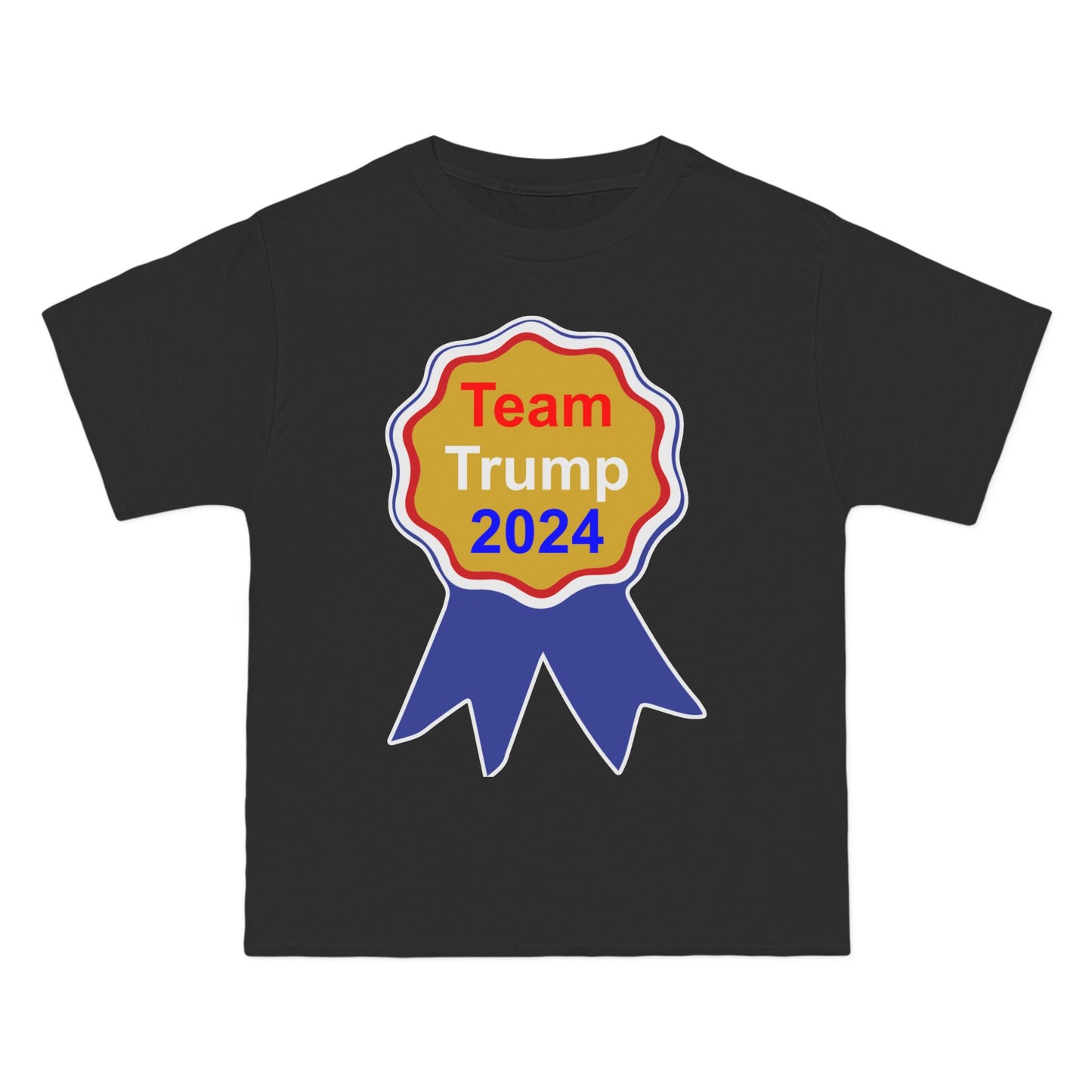 Team Trump T-Shirt: (Hanes Beefy-T 100% Preshrunk Cotton) Custom Printed by TheGlassyLass