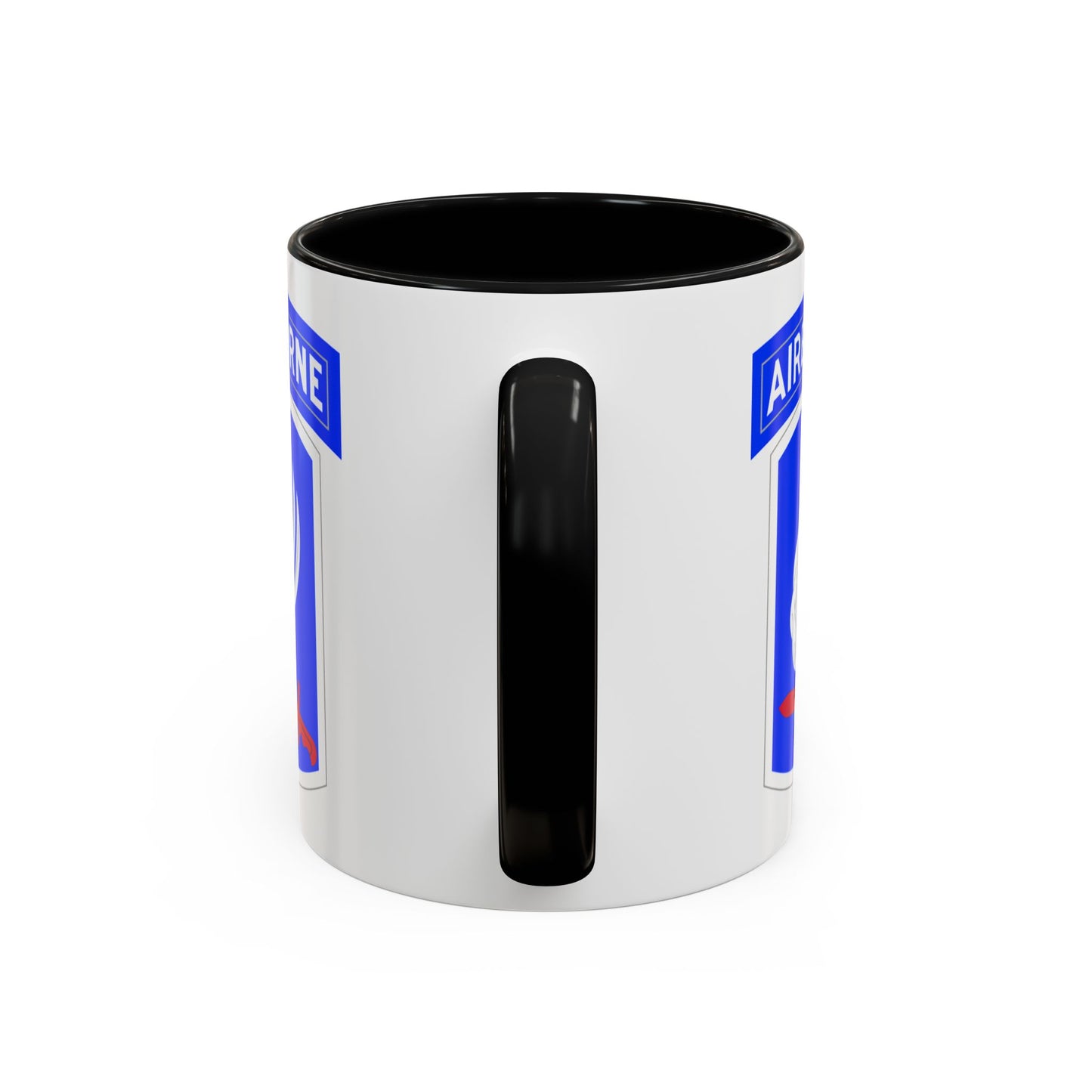173rd Airborne Brigade Seal Coffee Mug - Double Sided Print, Black Accent White Ceramic, 11oz by TheGlassyLass.com