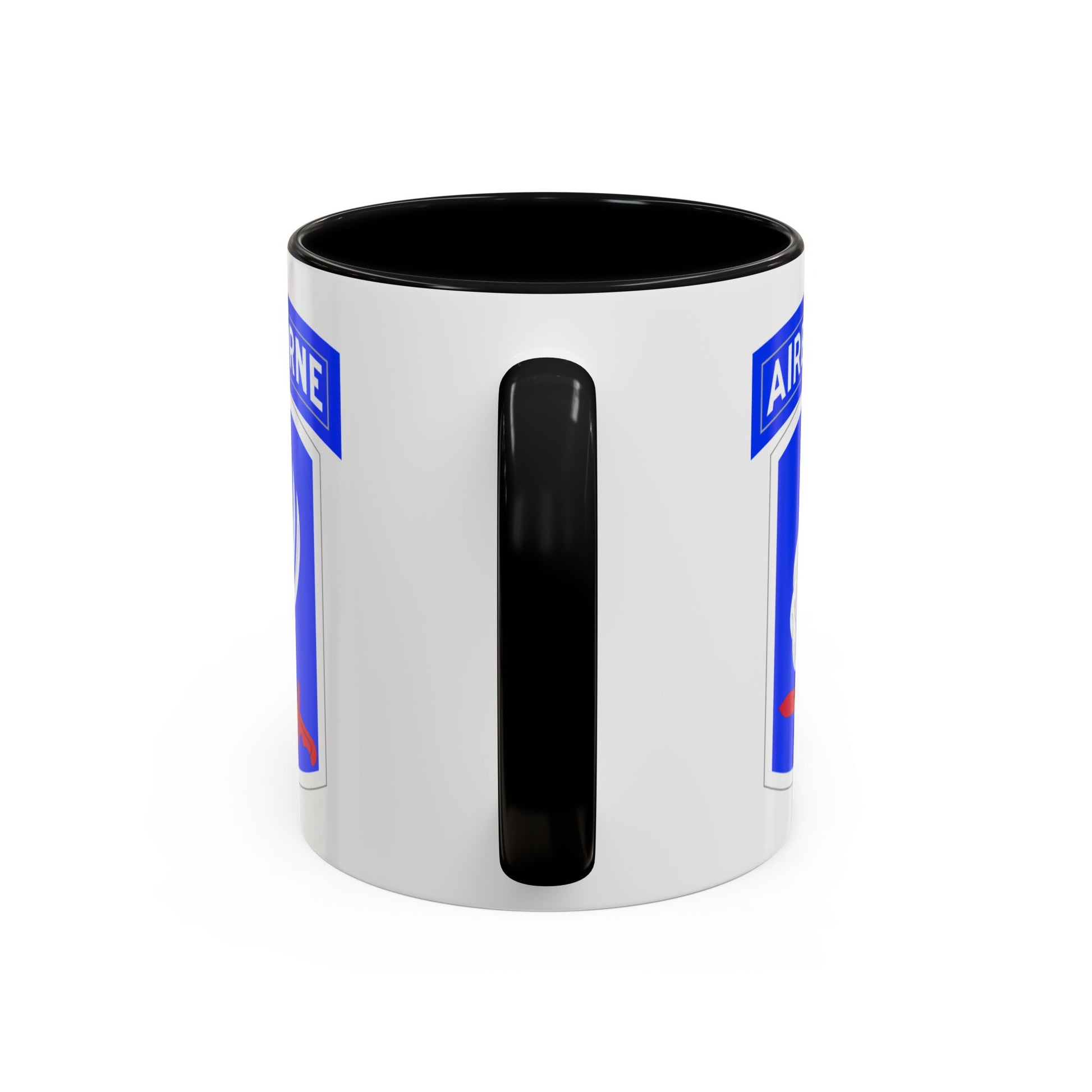 173rd Airborne Brigade Seal Coffee Mug - Double Sided Print, Black Accent White Ceramic, 11oz by TheGlassyLass.com