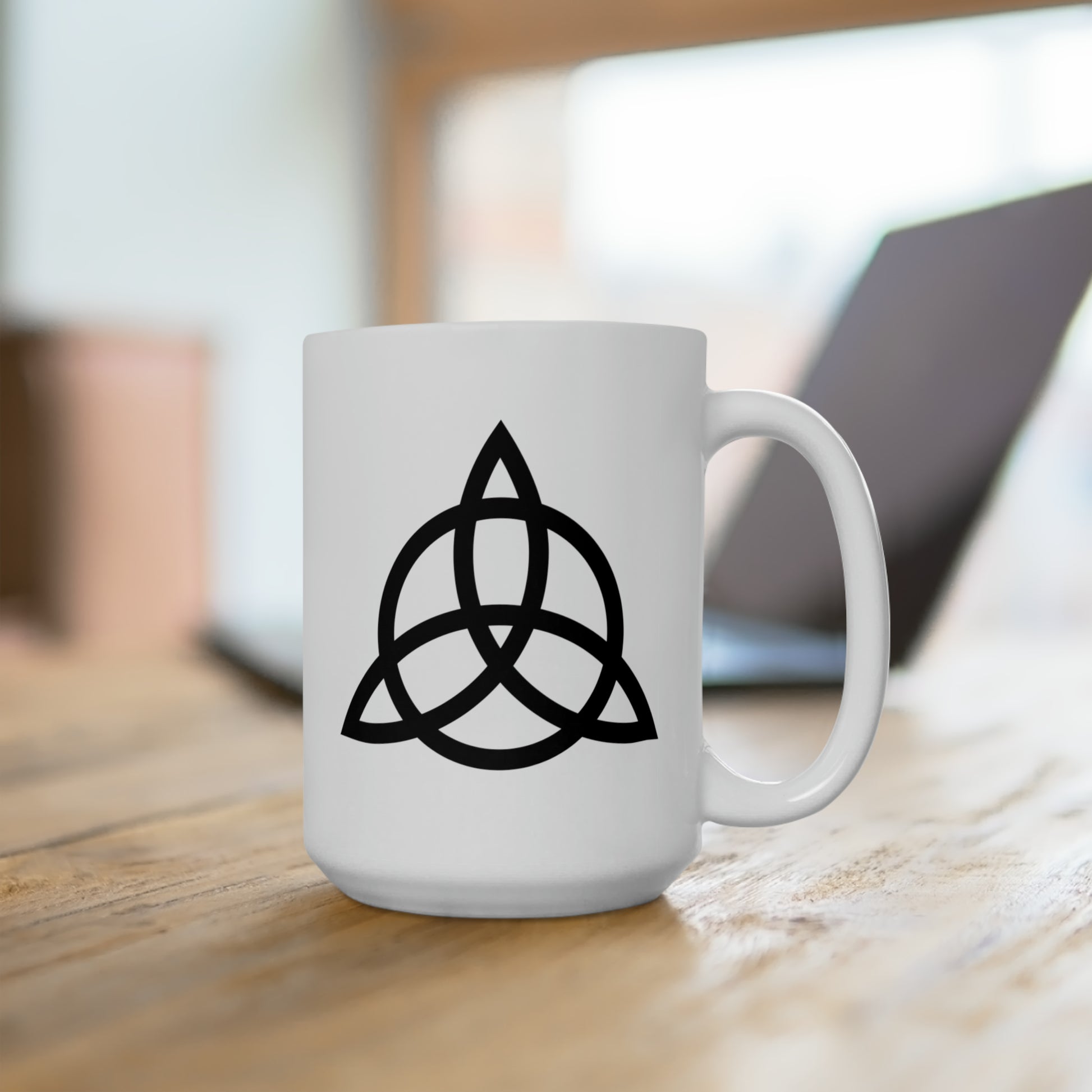 John Paul Jones Led Zeppelin IV Coffee Mug - Double Sided White Ceramic 15oz by TheGlassyLass.com