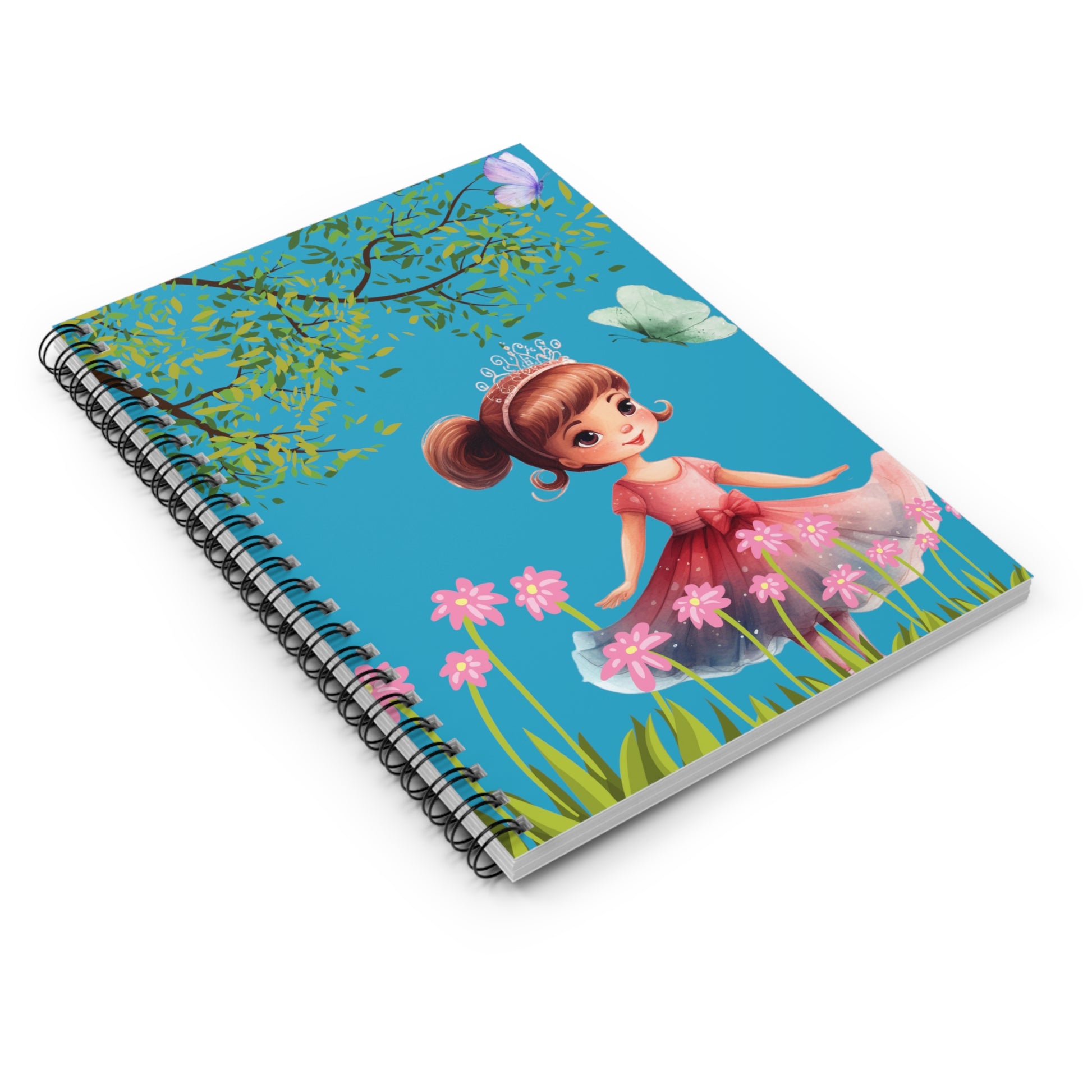 Butterfly Princess: Spiral Notebook - Log Books - Journals - Diaries - and More Custom Printed by TheGlassyLass