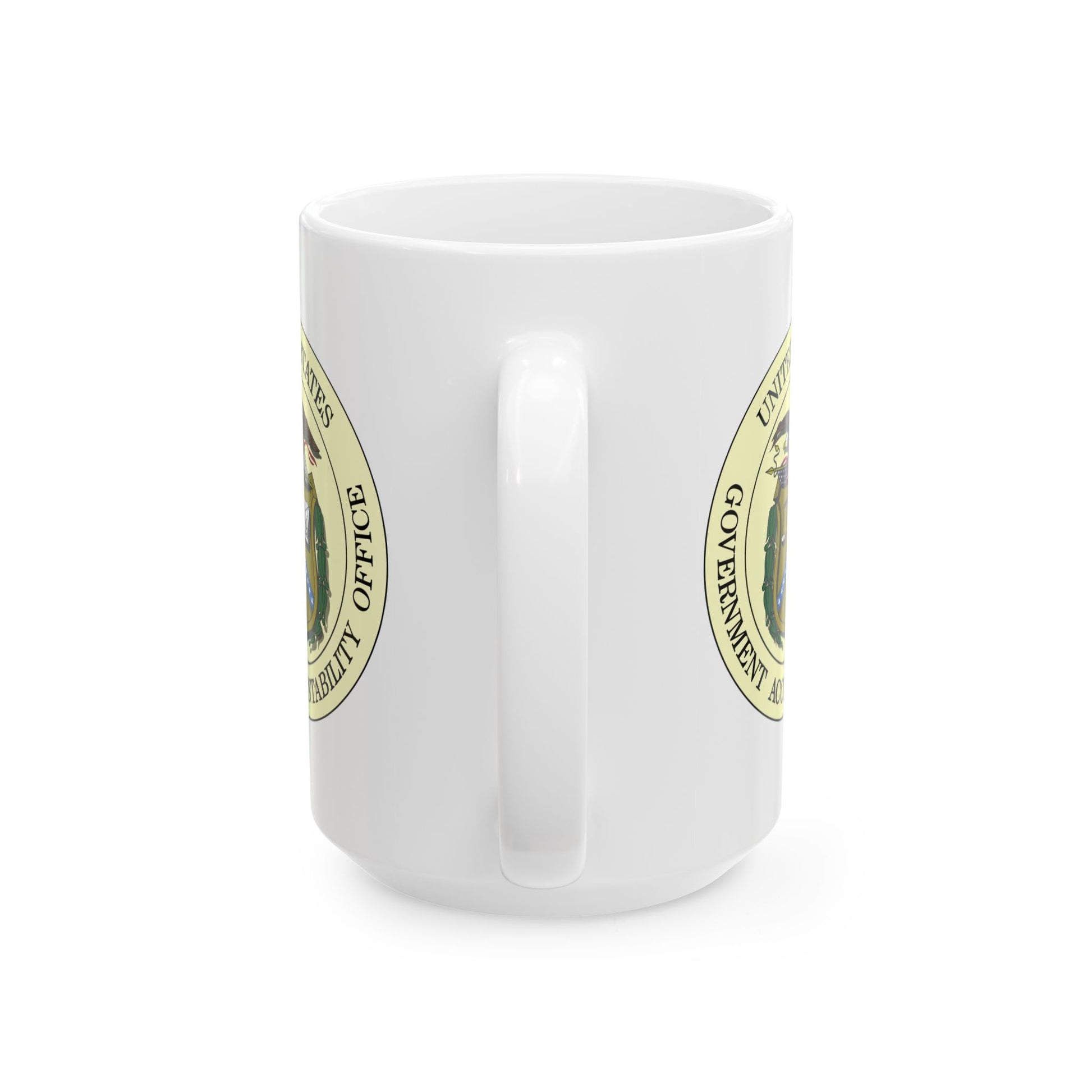 United States Government Accountability Office Seal Coffee Mug - Double Sided White Ceramic 15oz by TheGlassyLass.com