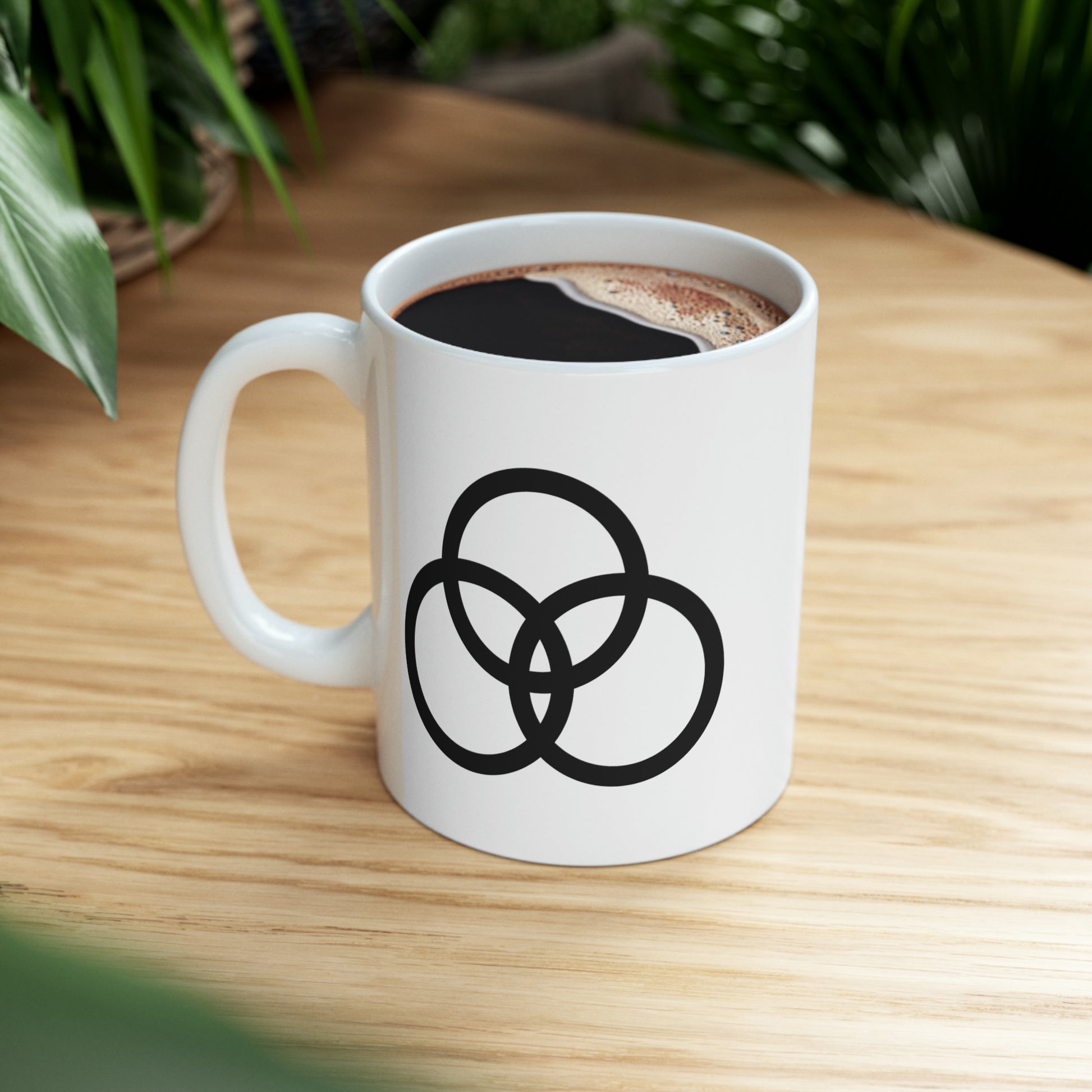 John Bonham Led Zeppelin IV Coffee Mug - Double Sided White Ceramic 11oz by TheGlassyLass.com