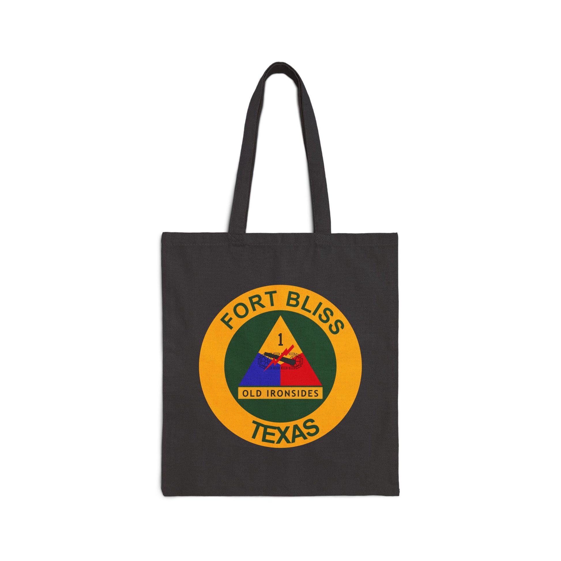 Fort Bliss Texas Seal Tote Bag - Heavyweight 100% Cotton Canvas by TheGlassyLass.com