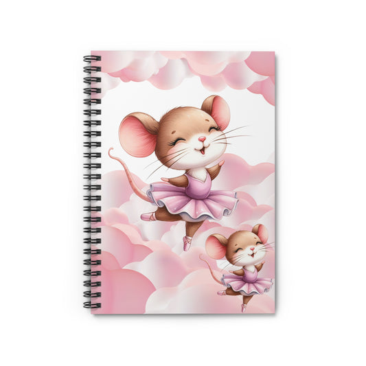 A Nony Mouse: Spiral Notebook - Log Books - Journals - Diaries - and More Custom Printed by TheGlassyLass