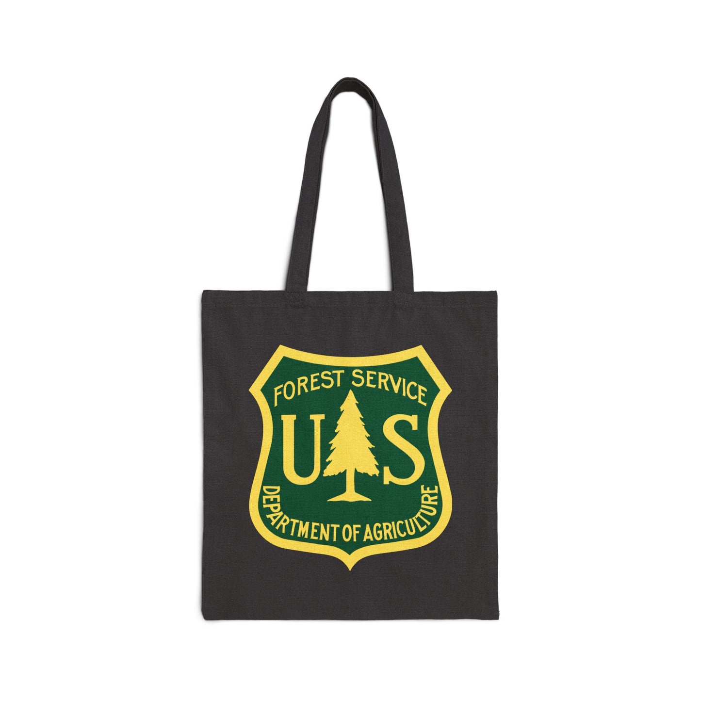 US Forest Service Logo Tote Bag - Heavyweight 100% Cotton Canvas by TheGlassyLass.com