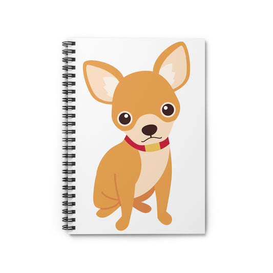 Sad Chihuahua: Spiral Notebook - Log Books - Journals - Diaries - and More Custom Printed by TheGlassyLass