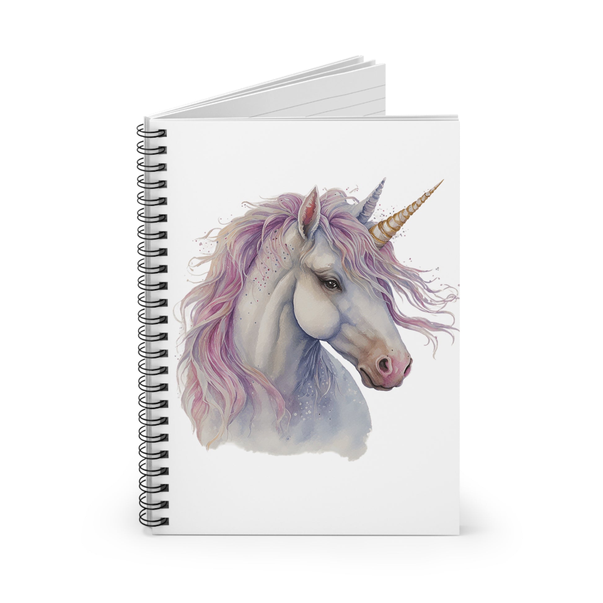 Mythical Unicorn: Spiral Notebook - Log Books - Journals - Diaries - and More Custom Printed by TheGlassyLass.com