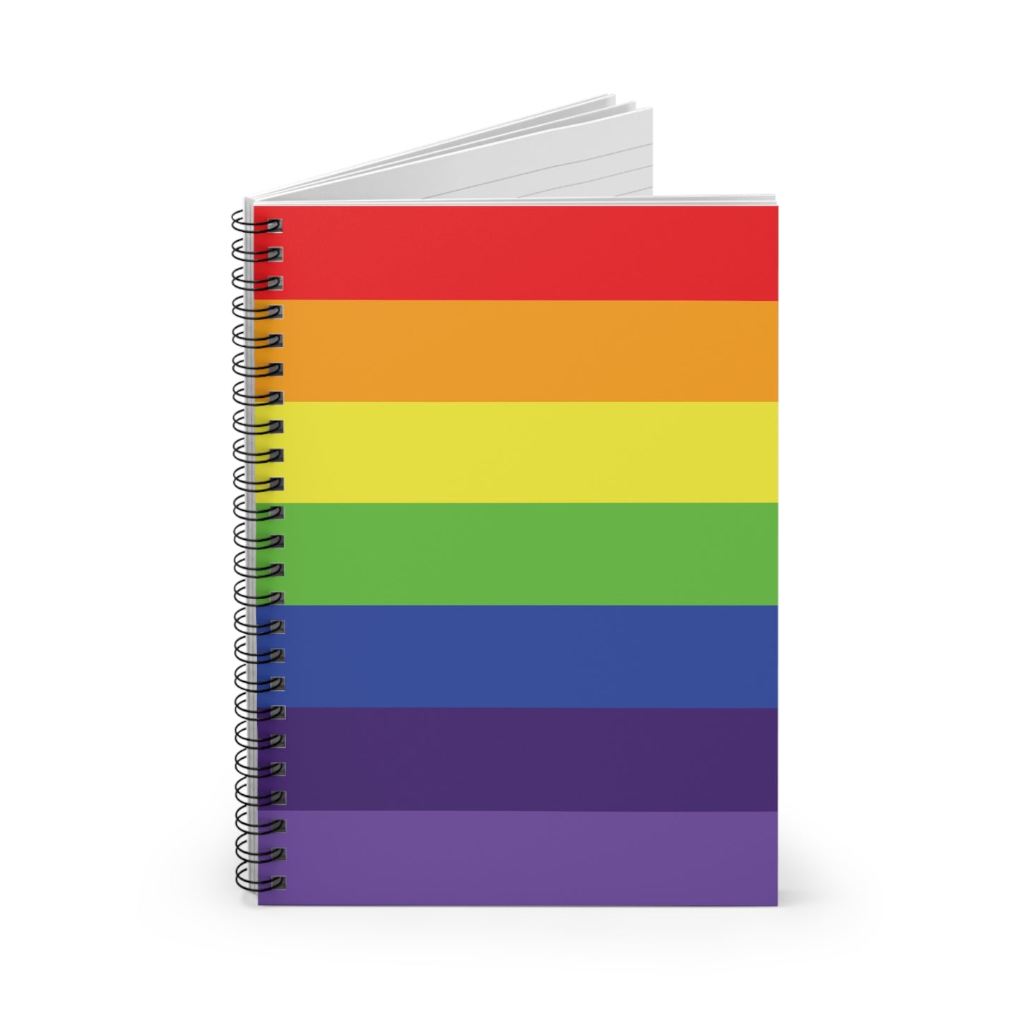 Rainbow Pride: Spiral Notebook - Log Books - Journals - Diaries - and More Custom Printed by TheGlassyLass