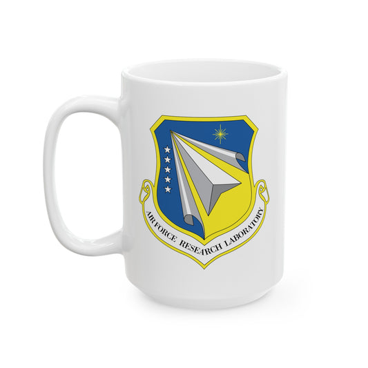 Air Force Research Laboratory - Double Sided White Ceramic Coffee Mug 15oz by TheGlassyLass.com